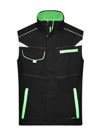 Leichte Arbeitsweste in Schwarz